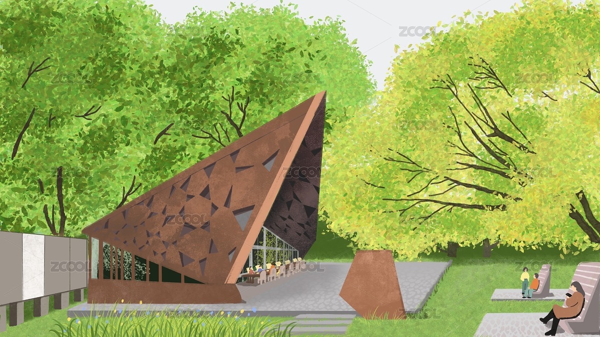 景觀設(shè)計(jì)（主預(yù)覽-8464705） - 未分類 - 站酷設(shè)計(jì)師小也still原創(chuàng)素材 - 站酷ZCOOL