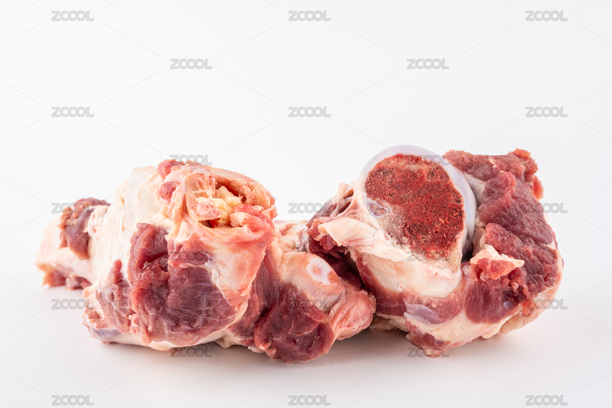 白背景上的新鲜牛腿骨（主预览-9557304） - 未分类 - 站酷设计师风暴丽丽原创素材 - 站酷ZCOOL