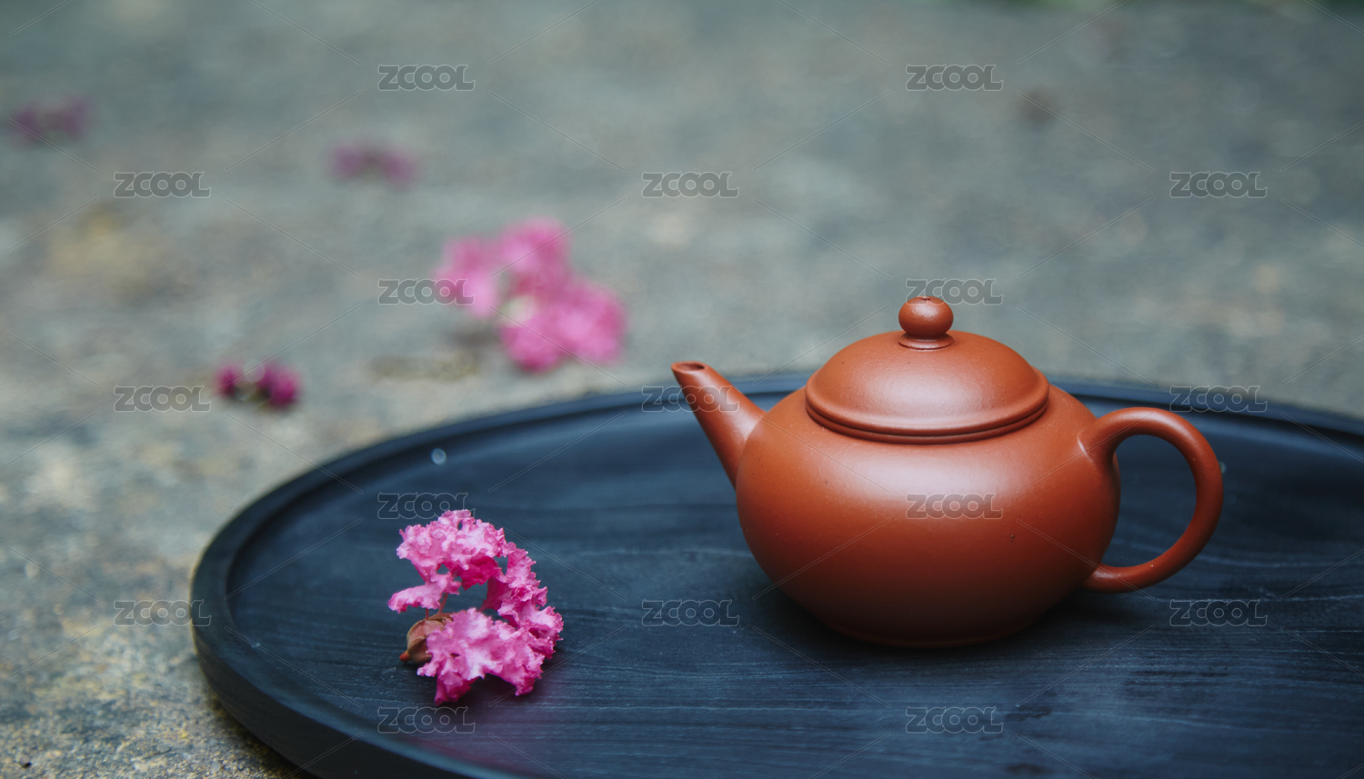 户外中国传统手工艺紫砂壶茶壶