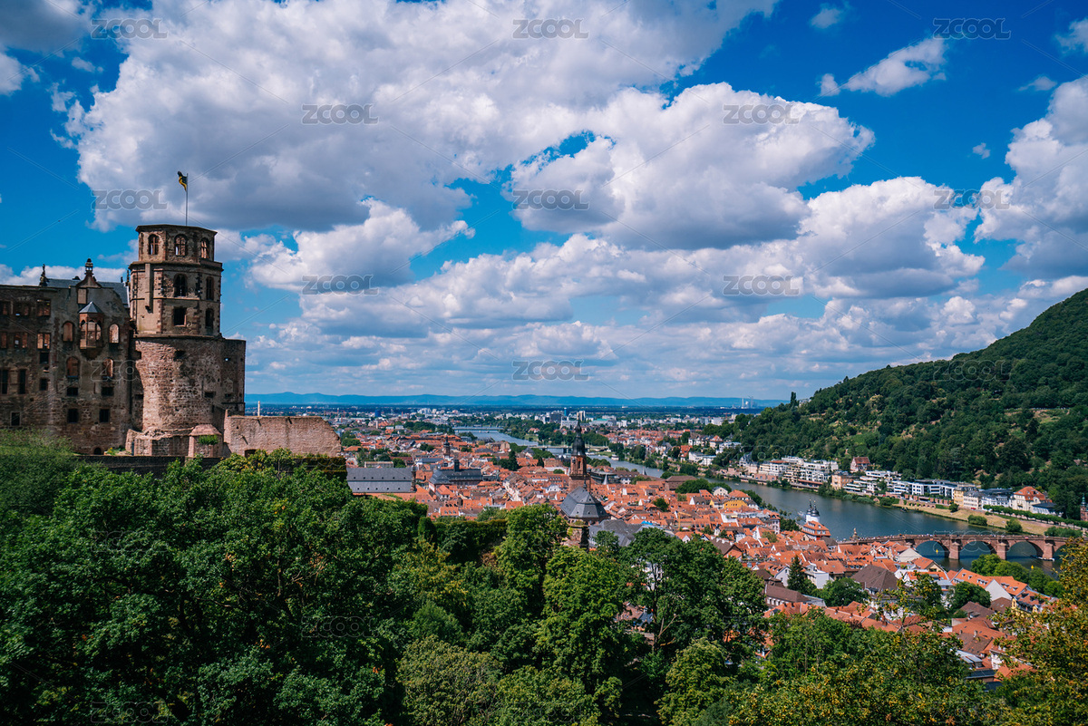 德國海德堡城堡，位于海德堡老城之上（主預(yù)覽-9072210） - 未分類 - 站酷設(shè)計師漢大將軍袁紹原創(chuàng)素材 - 站酷ZCOOL