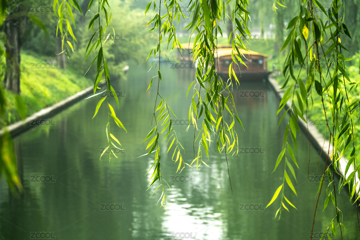 夏天綠蔭河道（主預(yù)覽-9076305） - 未分類 - 站酷設(shè)計師熙雨家原創(chuàng)素材 - 站酷ZCOOL