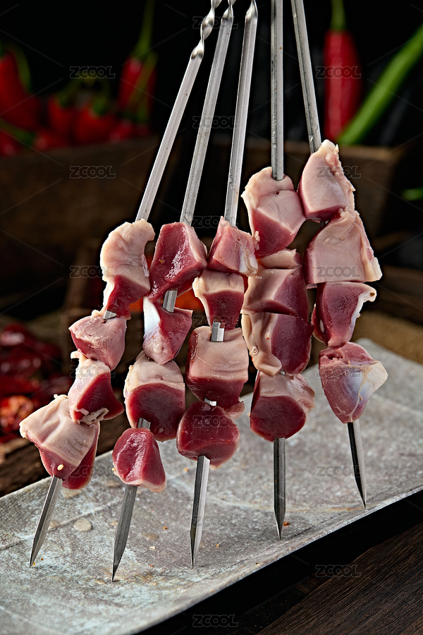 燒烤食材生鮮雞胗串（主預(yù)覽-12697040） - 未分類 - 站酷設(shè)計師藍太陽TNT原創(chuàng)素材 - 站酷ZCOOL