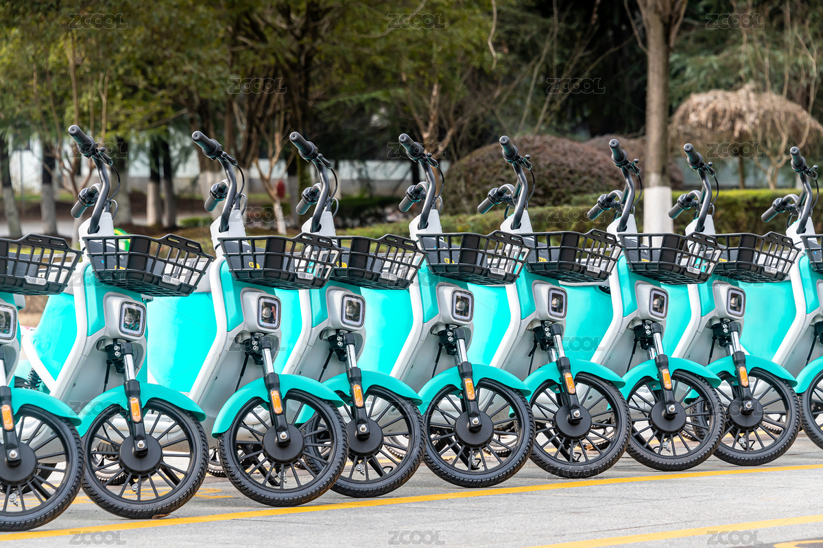 中国湖北宜昌城市里的共享电动车（主预览-591733） - 未分类 - 站酷设计师ytz420原创素材 - 站酷ZCOOL