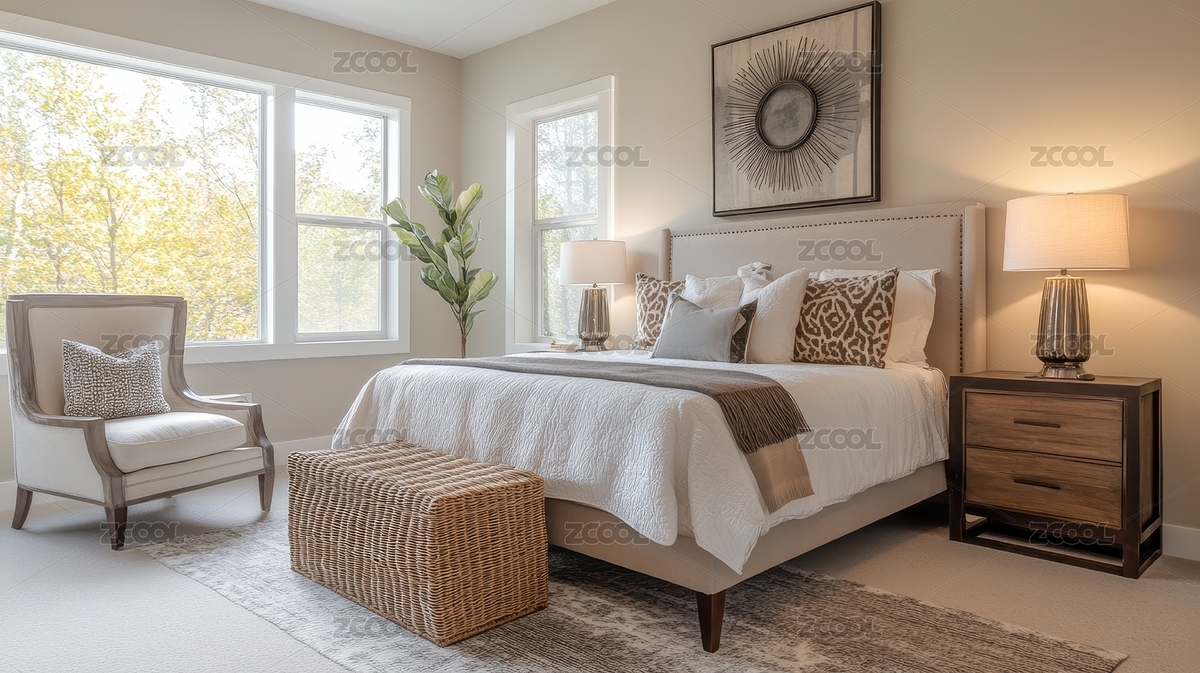 溫馨舒適的臥室設(shè)計(jì)（主預(yù)覽-8804253） - 未分類 - 站酷設(shè)計(jì)師lhj6688原創(chuàng)素材 - 站酷ZCOOL