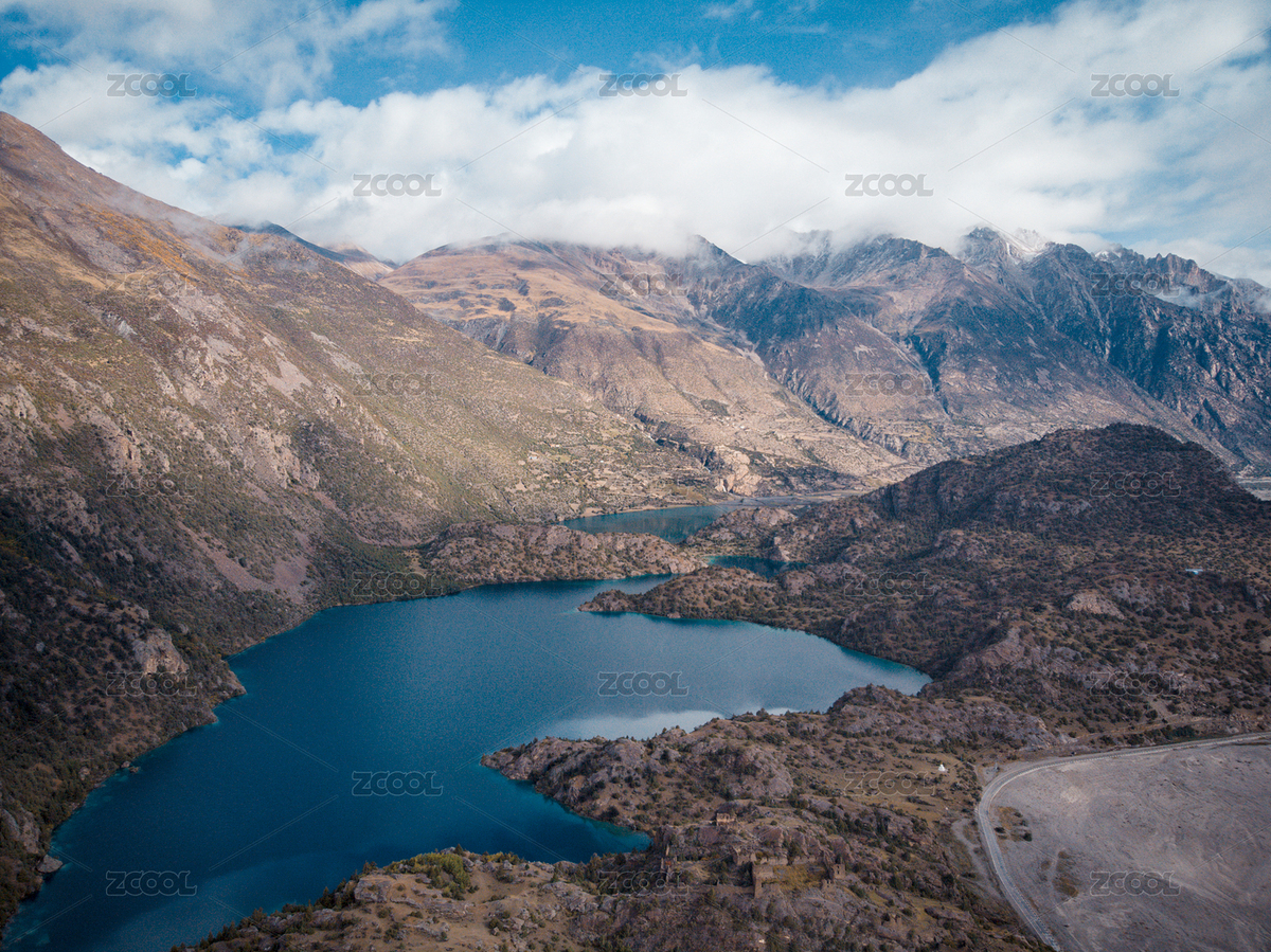 中国西藏昌都的三色湖航拍（主预览-8166008） - 未分类 - 站酷设计师摄影师北川原创素材 - 站酷ZCOOL