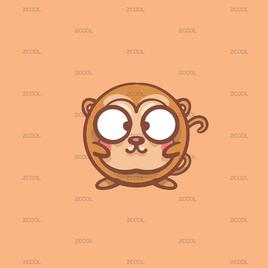 卡通十二生肖猴（主預(yù)覽-3007595） - 未分類 - 站酷設(shè)計師大田俊后生原創(chuàng)素材 - 站酷ZCOOL