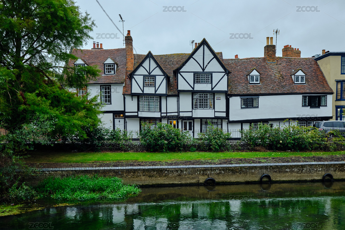 坎特伯雷市 Stour 河與河岸的英式樓（主預(yù)覽-12124778） - 未分類 - 站酷設(shè)計(jì)師呆諾熊原創(chuàng)素材 - 站酷ZCOOL