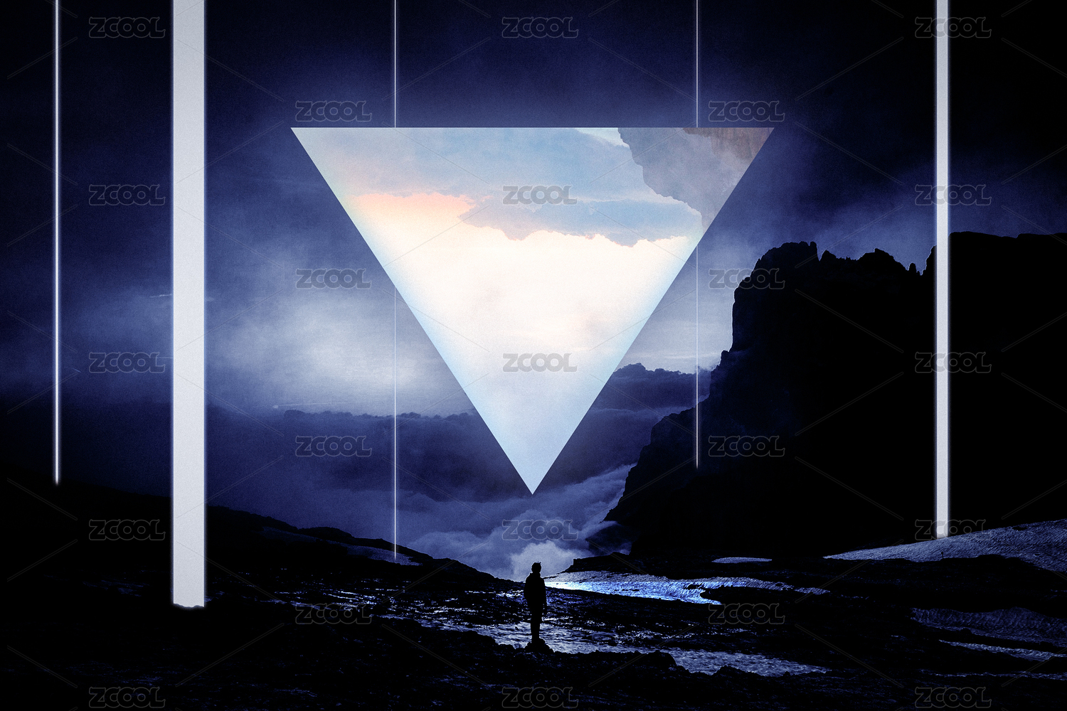 PS creative synthesis scene/Science fiction