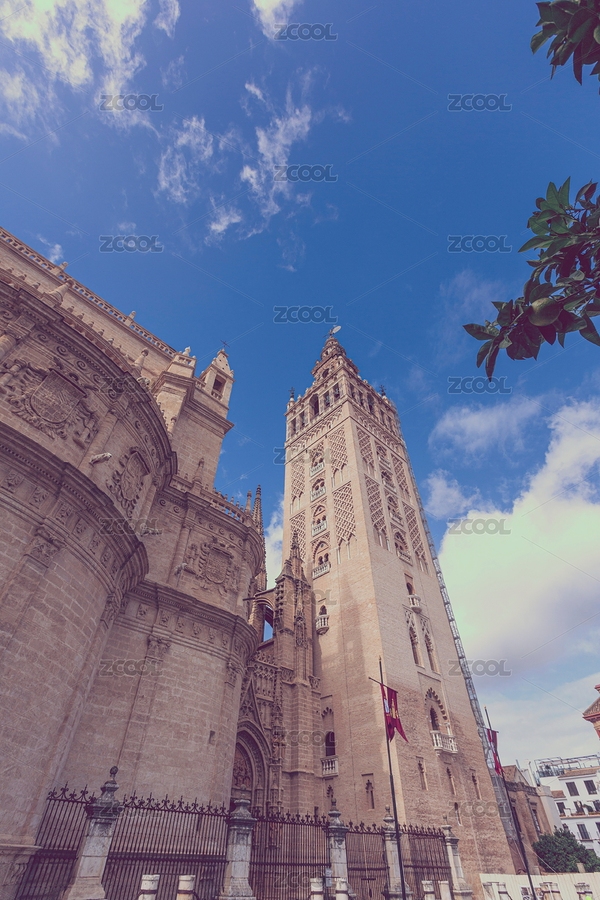 西班牙加的斯塞維利亞大教堂（主預(yù)覽-6679262） - 未分類 - 站酷設(shè)計師綠色原野原創(chuàng)素材 - 站酷ZCOOL