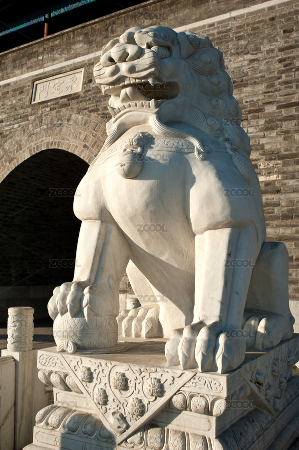 永定門(mén)城樓前的石獅（主預(yù)覽-8340248） - 未分類 - 站酷設(shè)計(jì)師PeterMM原創(chuàng)素材 - 站酷ZCOOL
