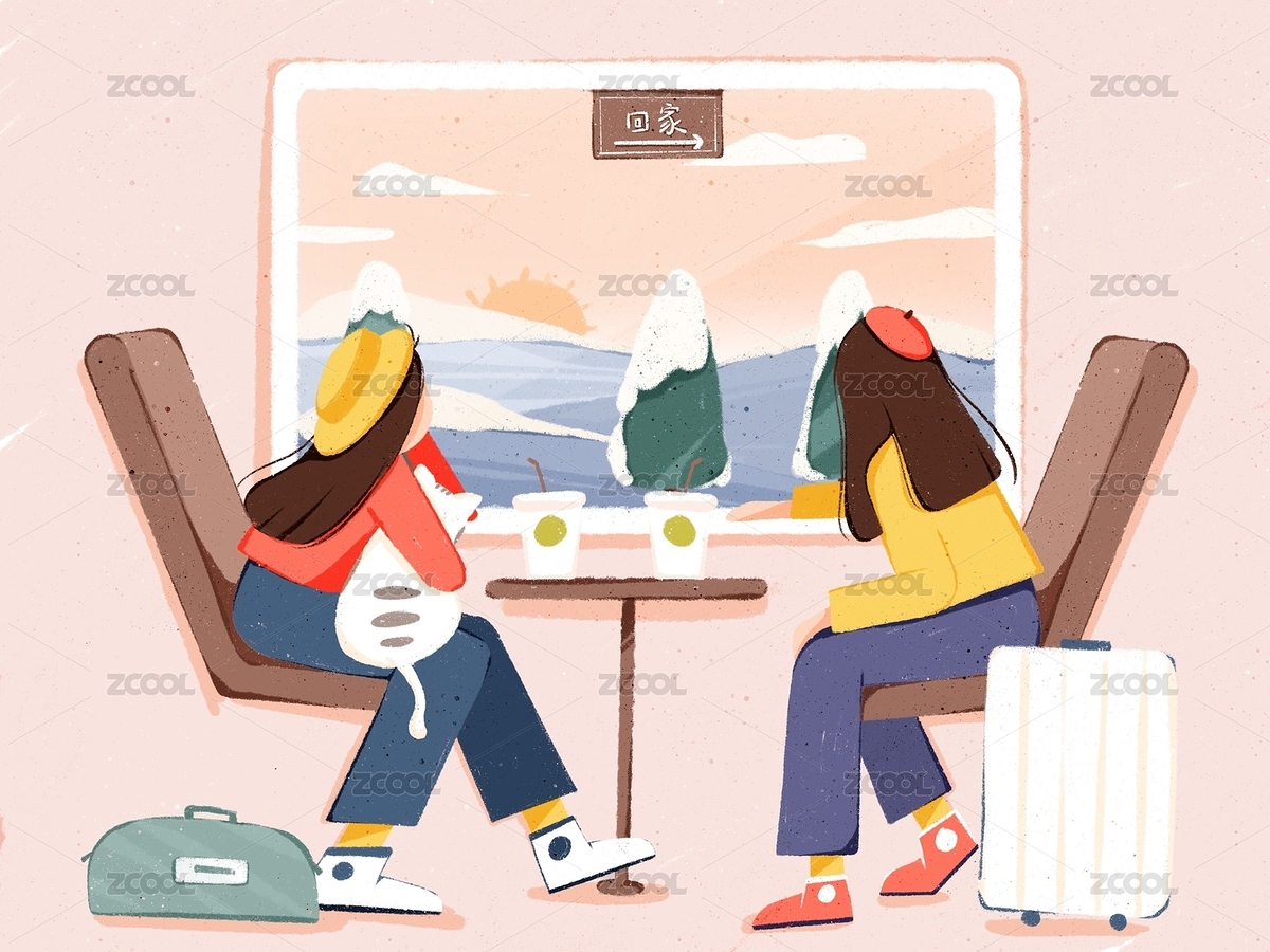 鼠年春运回家过年（主预览-8231853） - 未分类 - 站酷设计师派多米原创素材 - 站酷ZCOOL