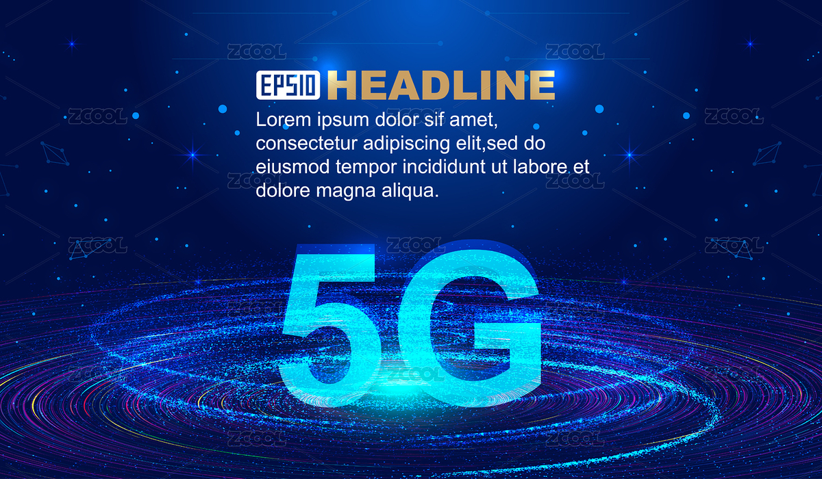 宇宙星空、动态粒子构建5G通信技术快速发展概念创意矢量图（主预览-319982） - 未分类 - 站酷设计师hqrloveq原创素材 - 站酷ZCOOL