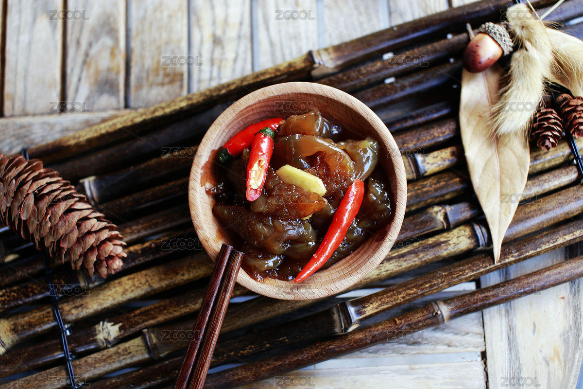 美食小吃香辣涼拌海蜇（主預(yù)覽-8982680） - 未分類 - 站酷設(shè)計師諾金浮圖原創(chuàng)素材 - 站酷ZCOOL