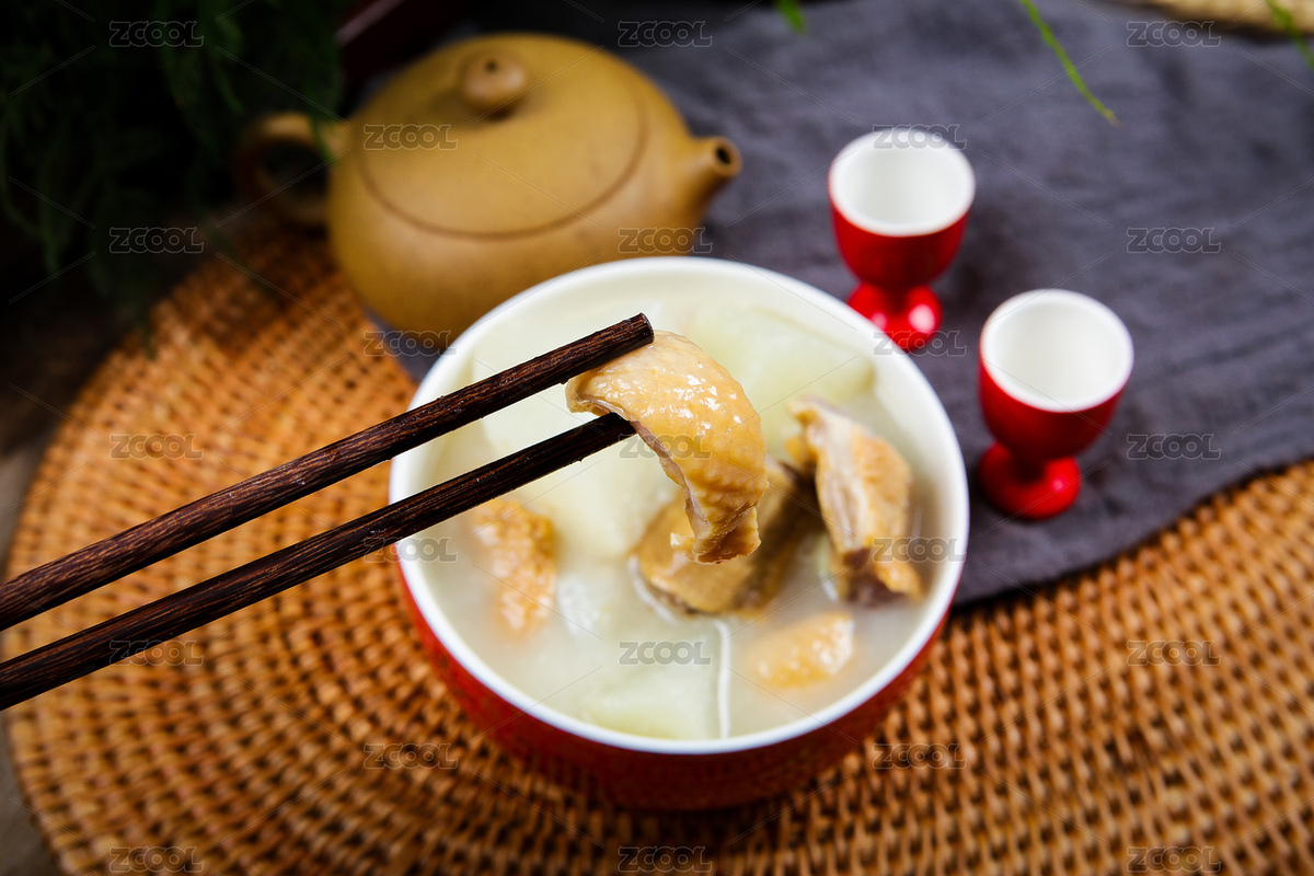 粵菜美食臘鴨燉蘿卜（主預(yù)覽-5859689） - 未分類 - 站酷設(shè)計(jì)師曇華碎影原創(chuàng)素材 - 站酷ZCOOL