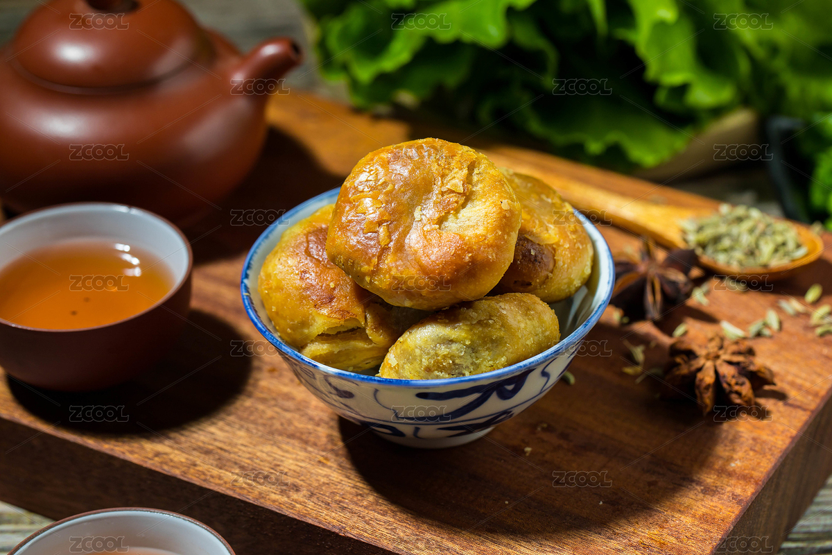 中国特色美食梅菜油炸烧饼（主预览-8718738） - 未分类 - 站酷设计师铁棍山药芝麻片原创素材 - 站酷ZCOOL