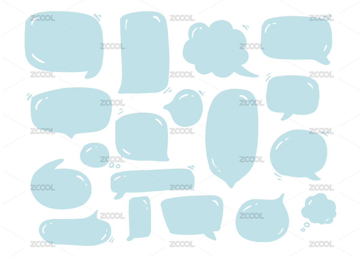 手繪彩色氣泡語(yǔ)音對(duì)話框矢量圖合集（主預(yù)覽-6089388） - 未分類(lèi) - 站酷設(shè)計(jì)師胡鍋拌飯?jiān)瓌?chuàng)素材 - 站酷ZCOOL
