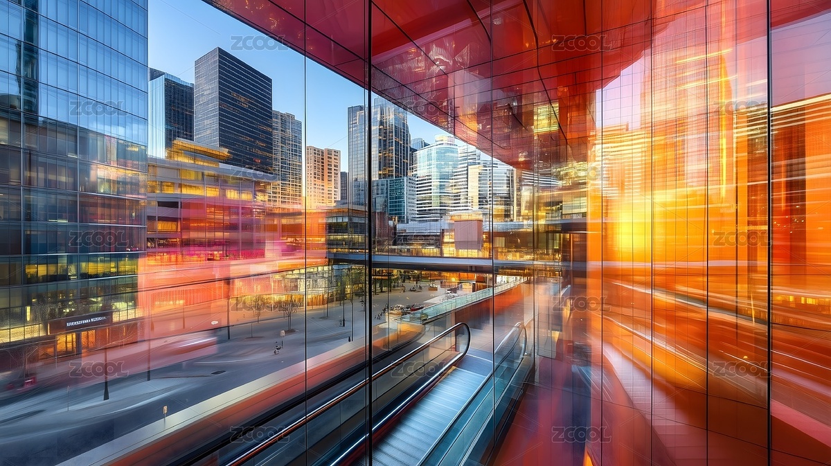 都市摩天大樓的玻璃幕墻反射（主預(yù)覽-8278988） - 未分類 - 站酷設(shè)計(jì)師前夫請(qǐng)等我3年原創(chuàng)素材 - 站酷ZCOOL