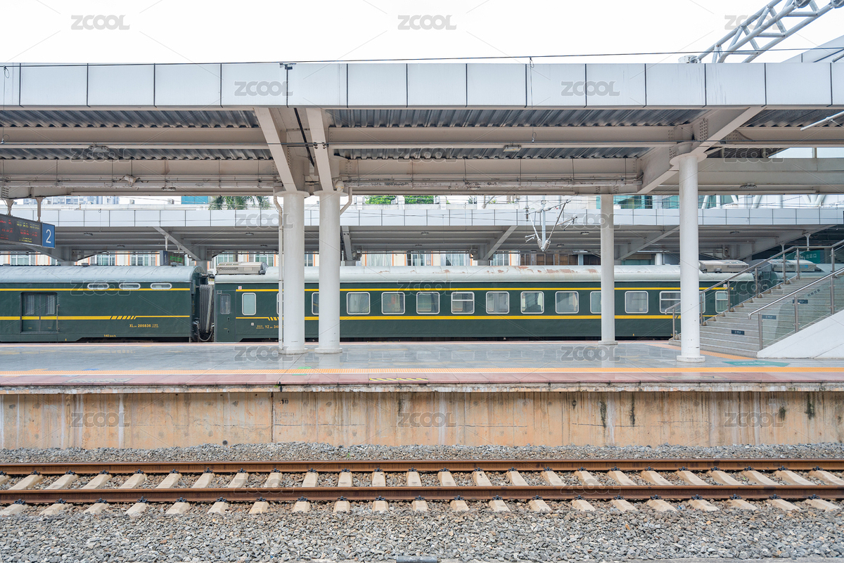 高鐵動(dòng)車站站臺(tái)空曠無人場(chǎng)景（主預(yù)覽-583720） - 未分類 - 站酷設(shè)計(jì)師allenchen214原創(chuàng)素材 - 站酷ZCOOL