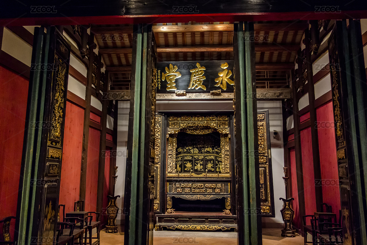 廣東省博物館里的潮州傳統(tǒng)民居永慶堂（主預覽-4943035） - 未分類 - 站酷設計師superbao0406原創(chuàng)素材 - 站酷ZCOOL