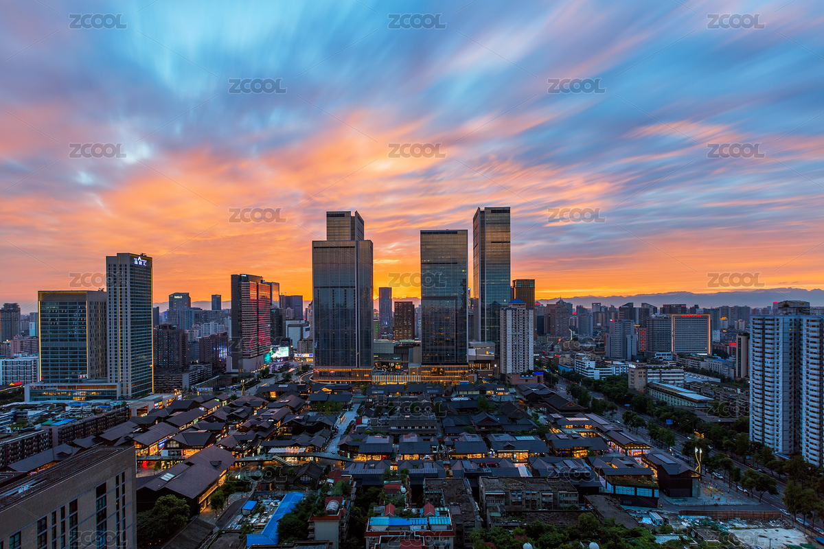 成都太古里晚霞（主預(yù)覽-5726796） - 未分類 - 站酷設(shè)計(jì)師景行視覺原創(chuàng)素材 - 站酷ZCOOL