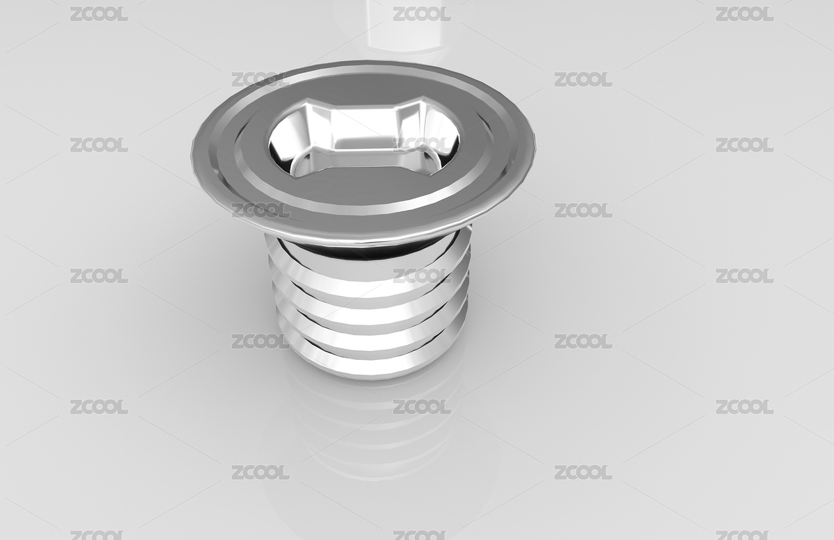 淺色背景上的金屬螺帽螺絲（主預(yù)覽-8306278） - 未分類 - 站酷設(shè)計(jì)師芋頭孔原創(chuàng)素材 - 站酷ZCOOL