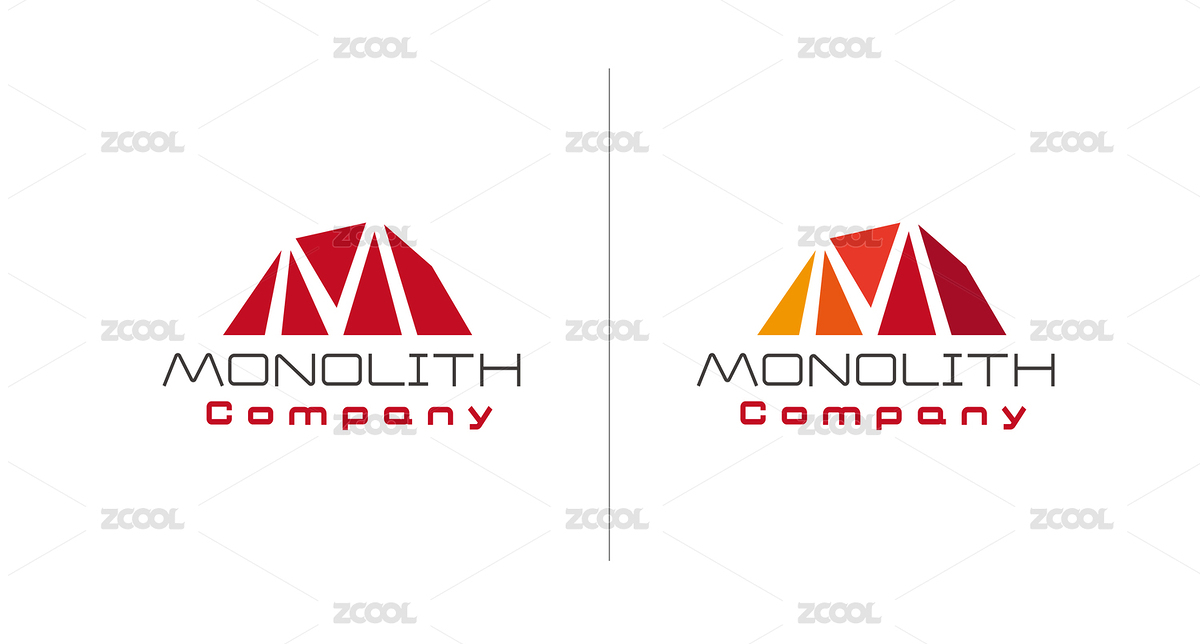 M型岩石monolith标志logo（主预览-5454922） - 未分类 - 站酷设计师leeseasun原创素材 - 站酷ZCOOL