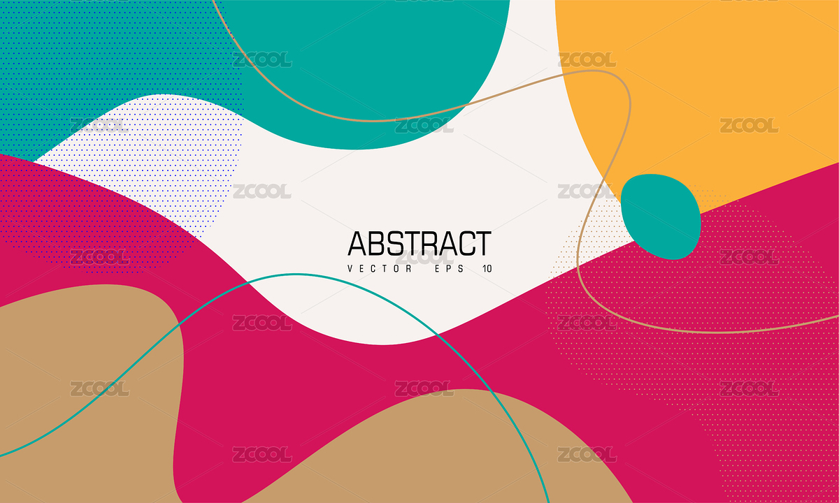 多種色塊組合，流動(dòng)的線條（主預(yù)覽-1648744） - 未分類 - 站酷設(shè)計(jì)師DOOODesign原創(chuàng)素材 - 站酷ZCOOL