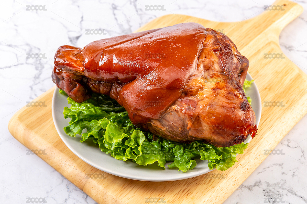 盤子里的整只醬香豬肘子（主預覽-8373499） - 未分類 - 站酷設計師lilyhello原創(chuàng)素材 - 站酷ZCOOL