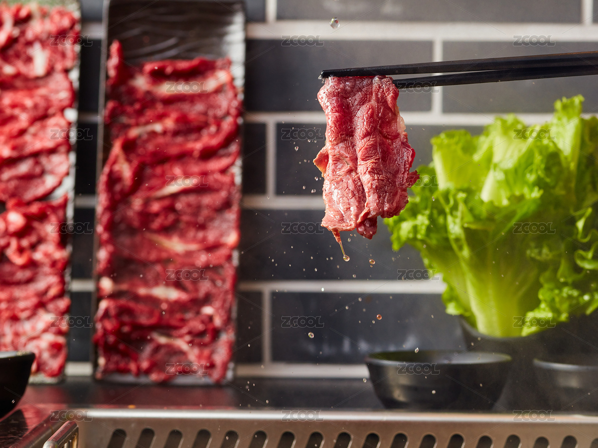 牛肉火鍋夾起來一塊牛肉（主預覽-10730928） - 未分類 - 站酷設計師lichong557原創(chuàng)素材 - 站酷ZCOOL