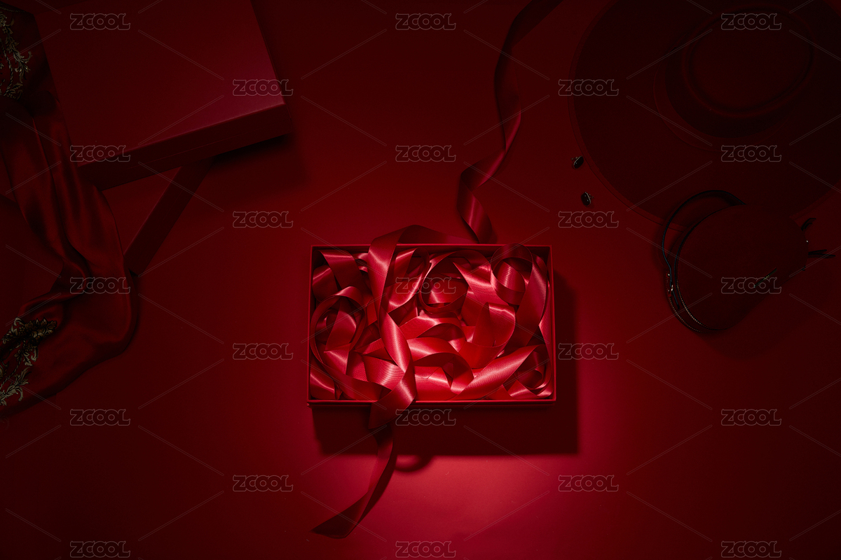 暗紅色禮盒場(chǎng)景（主預(yù)覽-3571242） - 未分類 - 站酷設(shè)計(jì)師SueXue原創(chuàng)素材 - 站酷ZCOOL