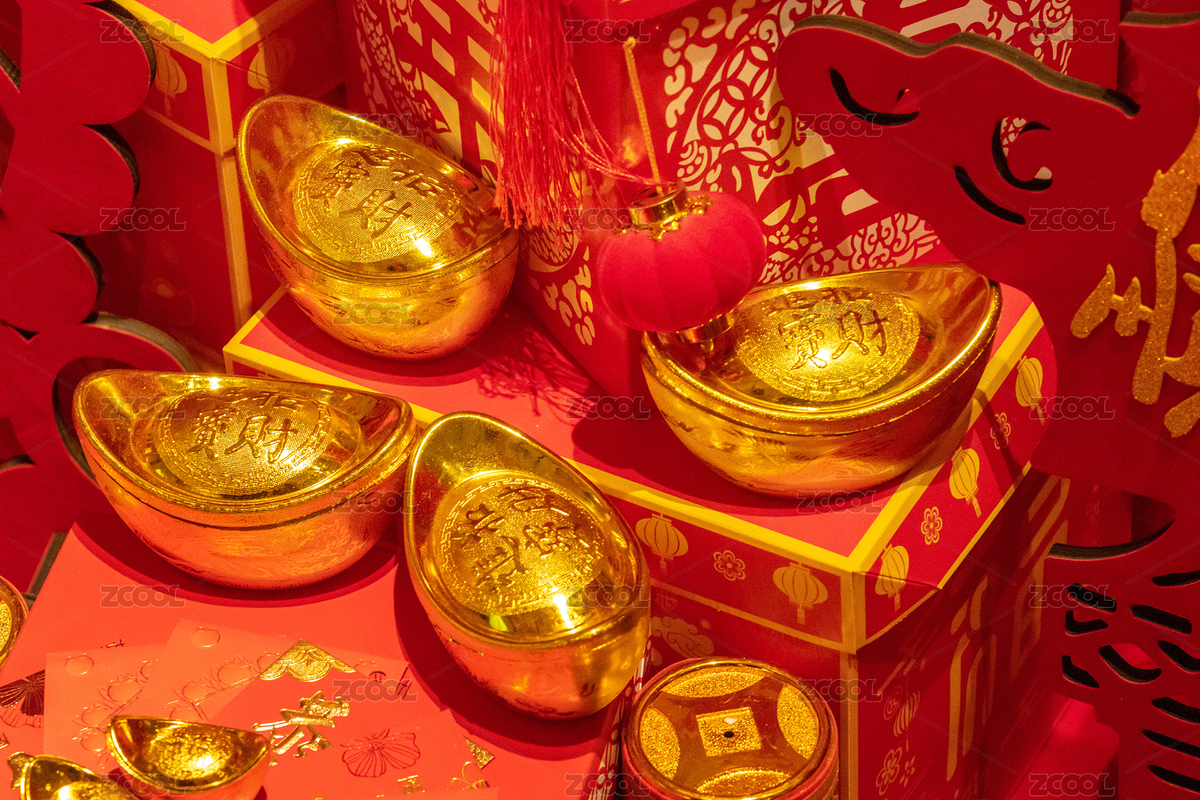 中国新年春节红色装饰喜庆元素节日氛围背景（主预览-6130957） - 未分类 - 站酷设计师虎子丶原创素材 - 站酷ZCOOL