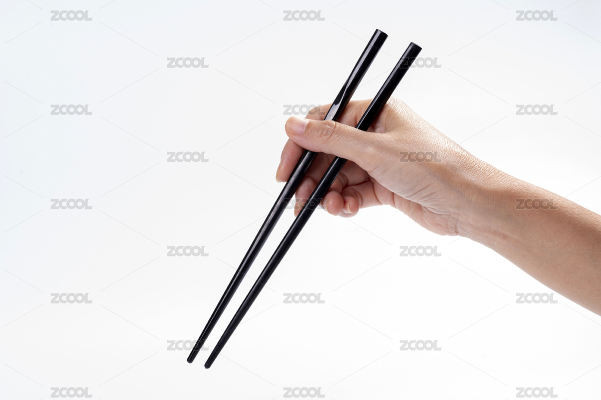 女性手持筷子在白背景前的特寫（主預(yù)覽-3541308） - 未分類 - 站酷設(shè)計師金翅大鵬原創(chuàng)素材 - 站酷ZCOOL