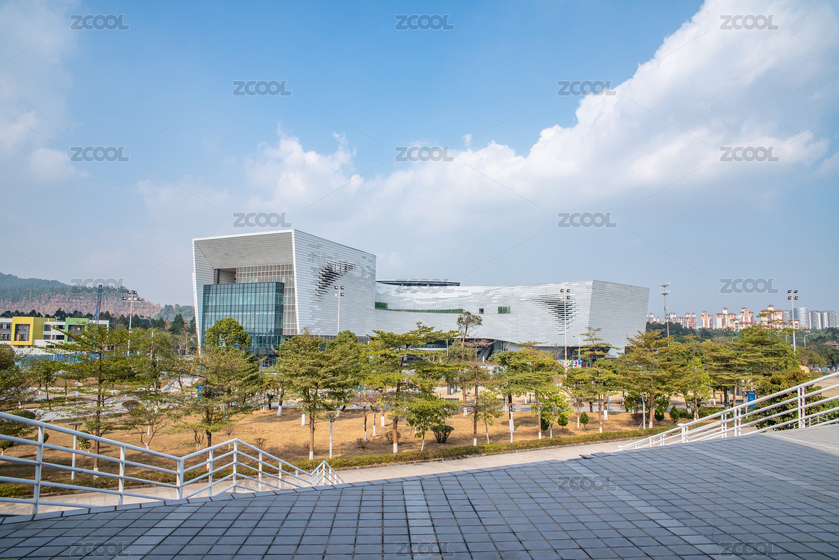 中國(guó)廣州市南沙青少年宮建筑（主預(yù)覽-1919018） - 未分類(lèi) - 站酷設(shè)計(jì)師風(fēng)暴麗麗原創(chuàng)素材 - 站酷ZCOOL
