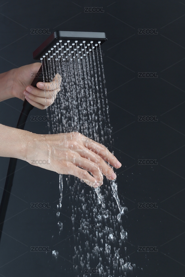 黑色四功能淋浴花洒手持喷枪顶喷（主预览-11180144） - 未分类 - 站酷设计师deerhold原创素材 - 站酷ZCOOL