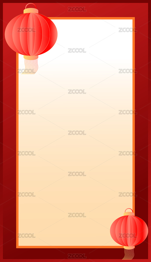 卡通新年春节过年年会邀请函卡通插画海报（主预览-912043） - 未分类 - 站酷设计师奥茉茉-OMomo原创素材 - 站酷ZCOOL