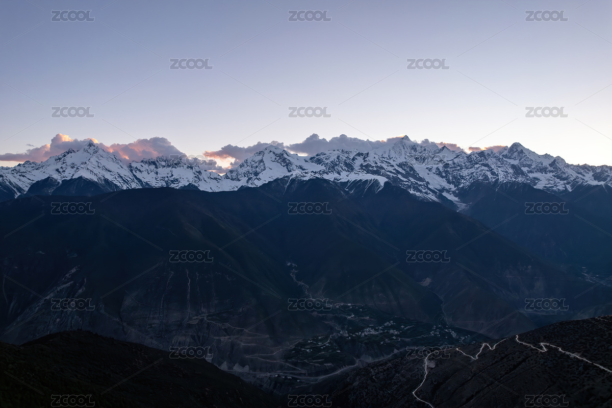 云南香格里拉飛來寺梅里雪山卡瓦博格峰航拍（主預覽-3726656） - 未分類 - 站酷設計師一知肥夏原創(chuàng)素材 - 站酷ZCOOL