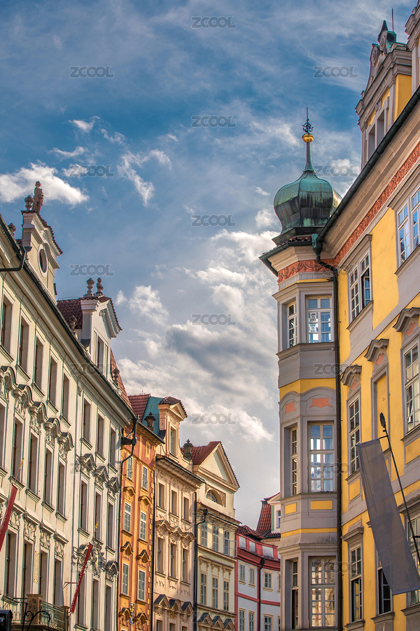 捷克首都布拉格市老城區(qū)古典建筑風光（主預覽-9072720） - 未分類 - 站酷設計師子晉的時光碎片原創(chuàng)素材 - 站酷ZCOOL