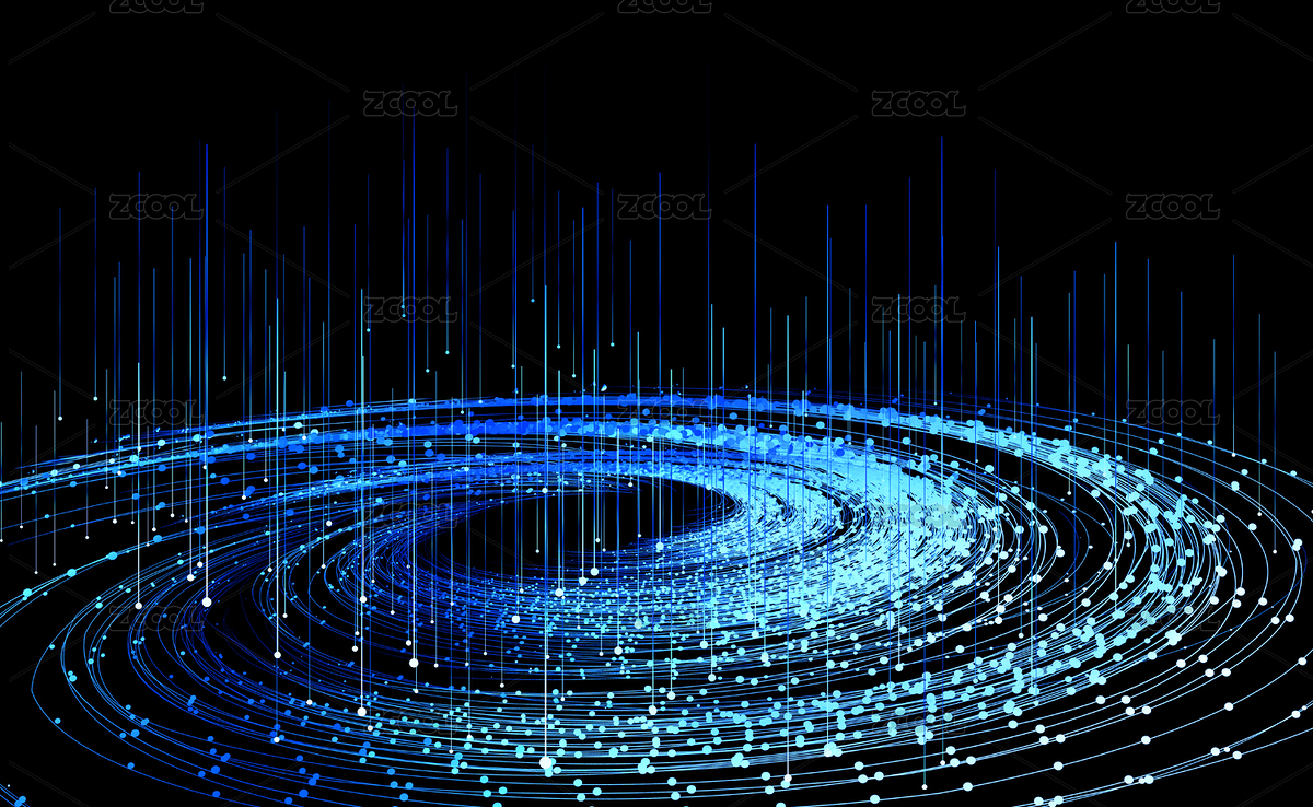 点线发射粒子漩涡，大数据、通信技术科技背（主预览-181392） - 未分类 - 站酷设计师hqrloveq原创素材 - 站酷ZCOOL