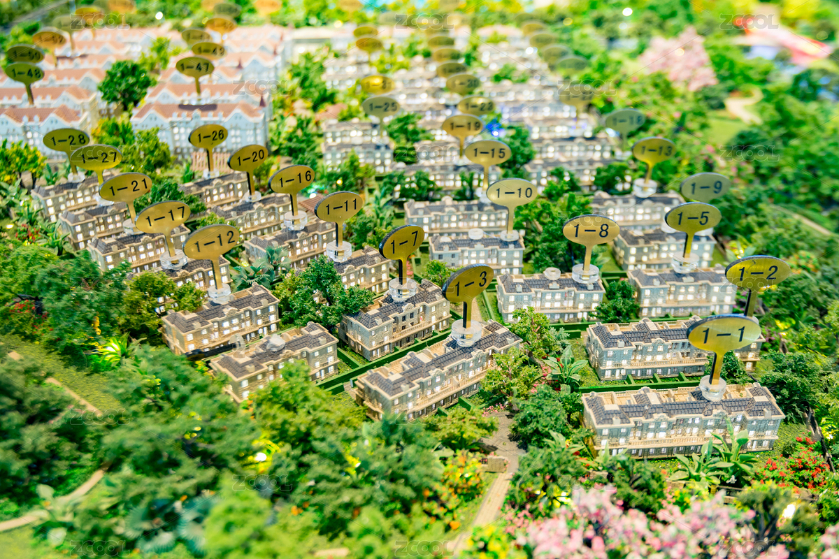 銷售樓盤的模型道具（主預(yù)覽-6848593） - 未分類 - 站酷設(shè)計(jì)師snvv原創(chuàng)素材 - 站酷ZCOOL