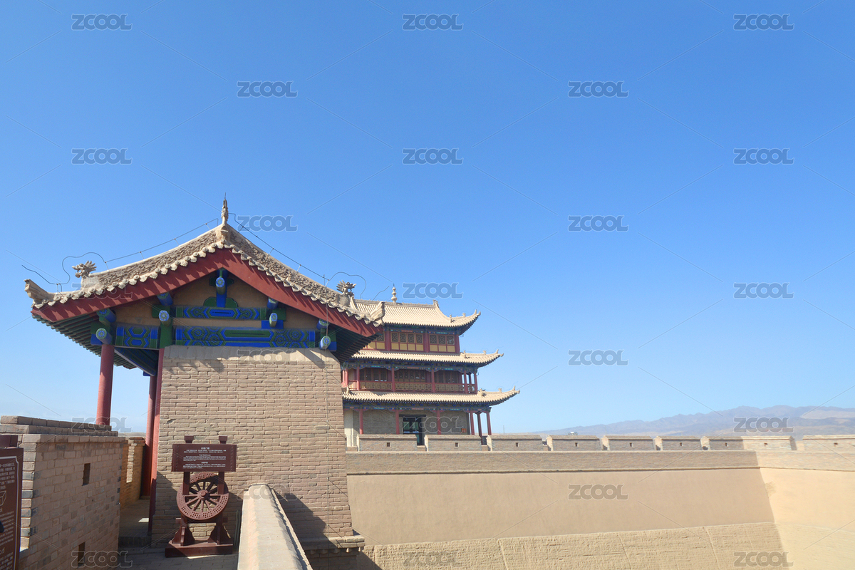 甘肅省嘉峪關長城內(nèi)城城樓 會極門樓（主預覽-3208964） - 未分類 - 站酷設計師無題圖原創(chuàng)素材 - 站酷ZCOOL