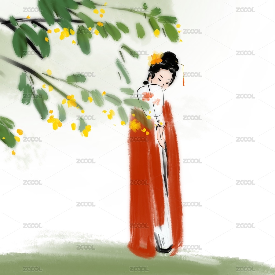 水墨簡筆畫古代人物插圖（主預(yù)覽-8604286） - 未分類 - 站酷設(shè)計師xiangzihu1989原創(chuàng)素材 - 站酷ZCOOL