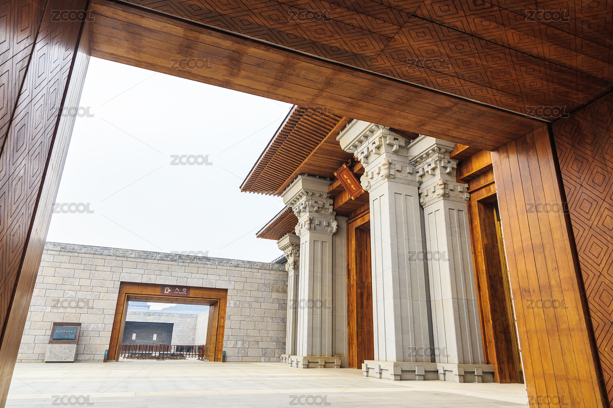 山東濟寧，孔子誕生地尼山圣境建筑風光（主預覽-5332710） - 未分類 - 站酷設計師拾海月原創(chuàng)素材 - 站酷ZCOOL