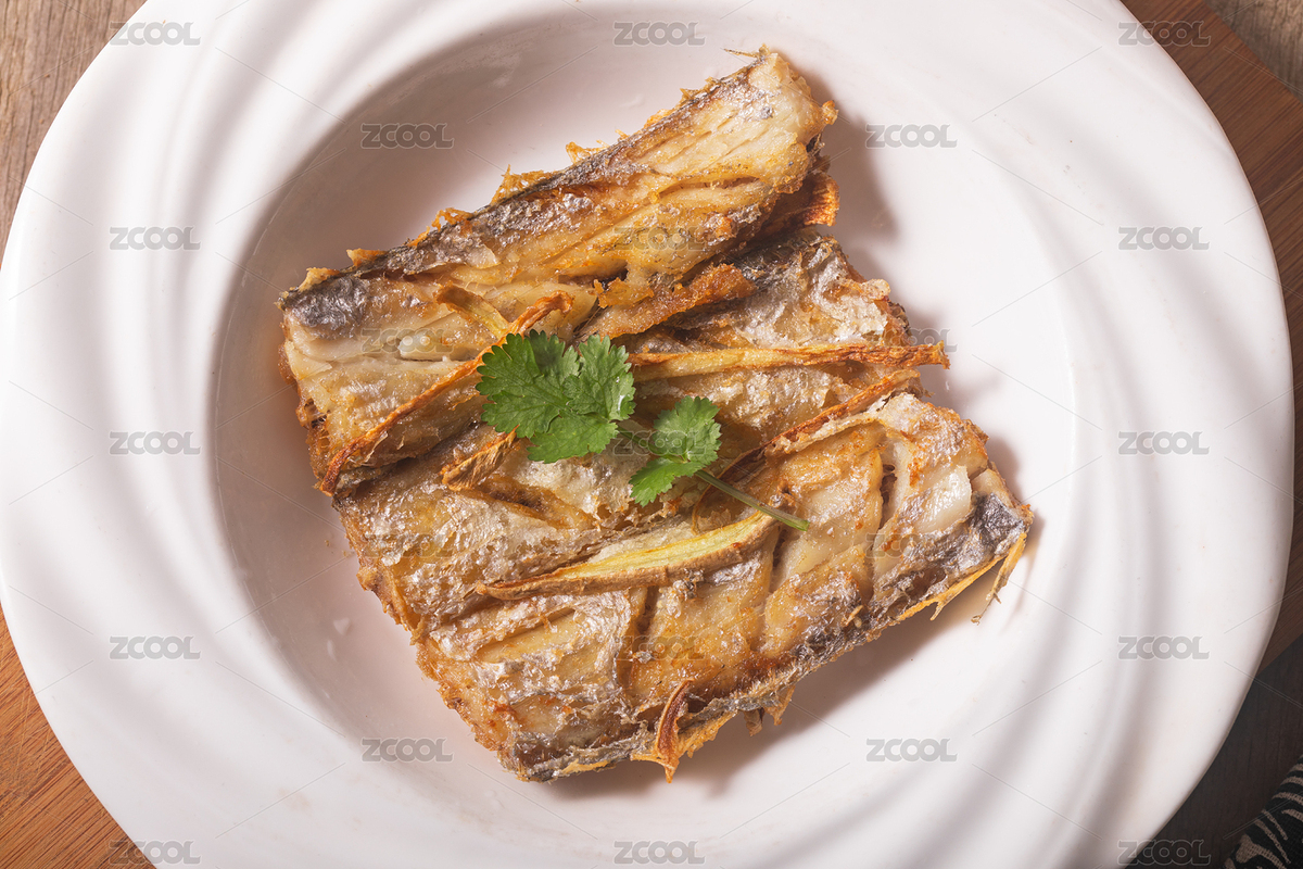 俯拍装在白色盘子中的炸带鱼段家常菜（主预览-7599039） - 未分类 - 站酷设计师铁棍山药芝麻片原创素材 - 站酷ZCOOL