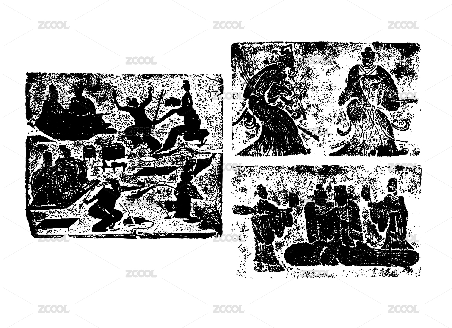 中国古代汉画艺术纹饰图案