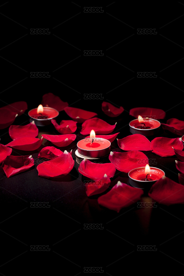 玫瑰花與蠟燭（主預(yù)覽-1630553） - 未分類 - 站酷設(shè)計師badboydt7原創(chuàng)素材 - 站酷ZCOOL