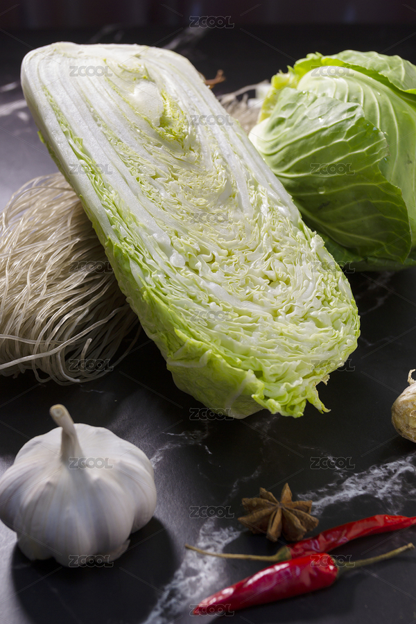包心菜和切開的白菜、粉條、大蒜（主預(yù)覽-2467942） - 未分類 - 站酷設(shè)計(jì)師風(fēng)輕云淡好德原創(chuàng)素材 - 站酷ZCOOL