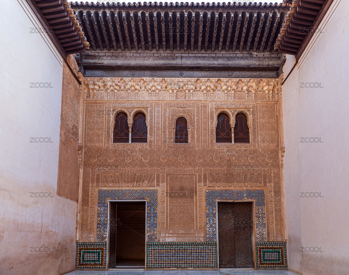 西班牙格拉納達阿爾罕布拉宮精美建筑裝飾（主預覽-4434040） - 未分類 - 站酷設計師活攝聲香原創(chuàng)素材 - 站酷ZCOOL