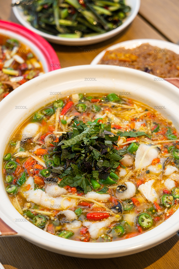 四川自貢美食川菜水煮烏魚片（主預(yù)覽-9348308） - 未分類 - 站酷設(shè)計師大偉finn原創(chuàng)素材 - 站酷ZCOOL