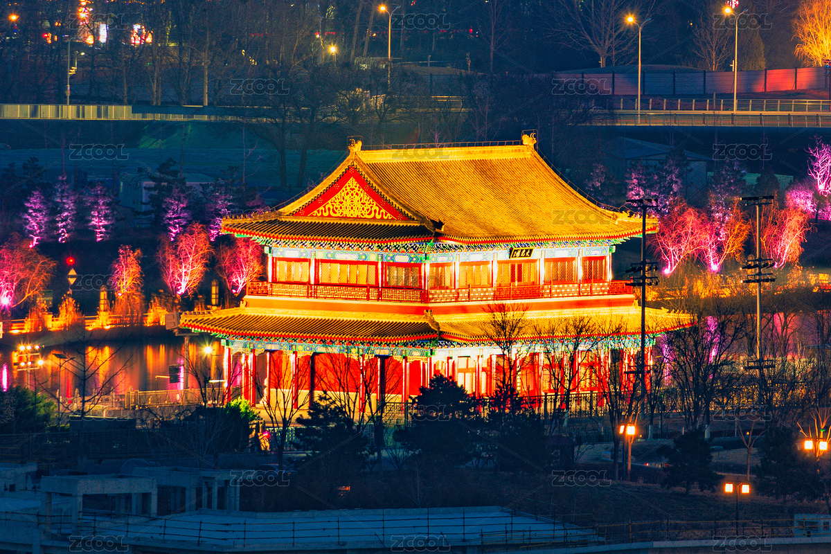 北京通州大光樓：流光溢彩的東方意境（主預覽-9433377） - 未分類 - 站酷設計師孟杰azi原創(chuàng)素材 - 站酷ZCOOL