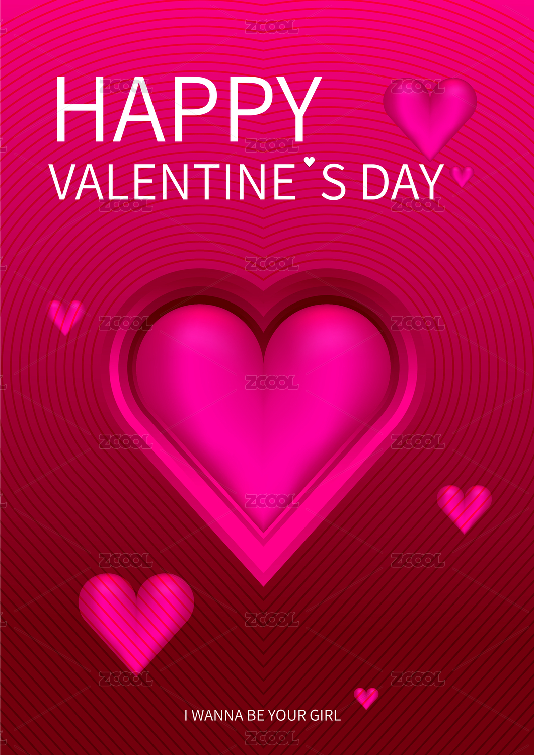 情人节 渐变 爱 爱心 banner posters invitation Valentines day sale background with balloons heart pattern 爱情 插图 海报 招贴 广告 214 2月14 七夕 love 气球 模板